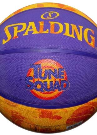 М'яч баскетбольний spalding space jam tune squad помаранчевий, мультиколор уні 5