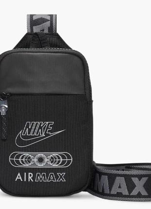 Сумка через плече nike nk nsw essntl crossbody - fa23 1l чорний уні 10x18x3 см