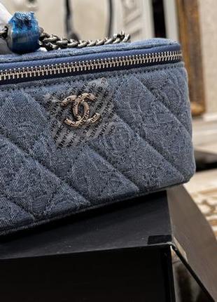 Сумка джинсова в стилі chanel1 фото