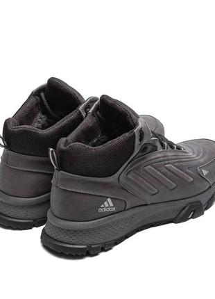 Зимові ботинки adidas сірі8 фото