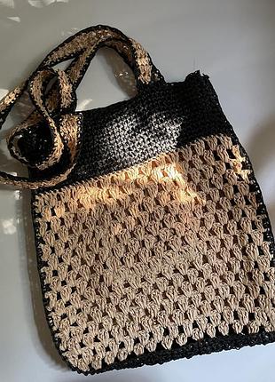 Сумка плетенка как zara