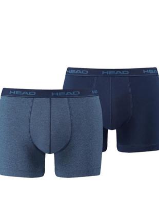 Труси-боксери head basic boxer 2p синій, джинсовий чол s