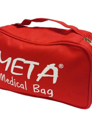 Сумка медична «міні» meta medical bag mini 0,5l червоний уні 13х4х10 см