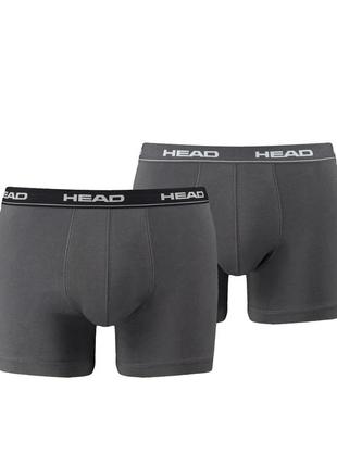 Труси-боксери head basic boxer 2p сірий чол s