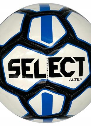 М'яч футбольний select fb altea білий, синій уні 5