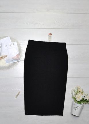 Красива чорна юбка карандаш river island.1 фото
