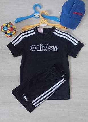 Спортивные шорты  и футболка  adidas  на мальчика