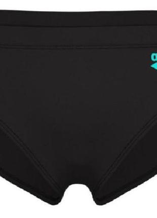 Плавки arena swim briefs graphic чорний, бірюзовий чол 85