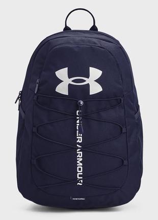 Рюкзак ua hustle sport backpack синій уні 32х47х19 см1 фото