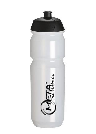 Пляшка для води meta water bottle bio 750 ml чорний, білий уні 750 мл