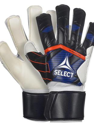 Рукавички воротарські select goalkeeper gloves 04
protection v24 синій, білий діт 4 (15,5 см)