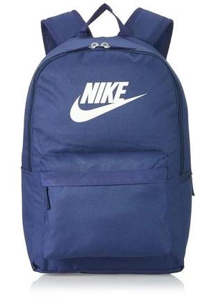 Рюкзак nike nk heritage bkpk 20l темно-синій уні 43x30x15см
