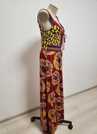Шикарне брендове трикотажне віскозне плаття сарафан4 фото