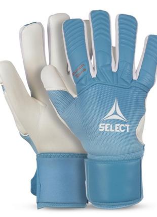 Рукавички воротарські select goalkeeper gloves 33 allround синій, білий уні 8,5 (18.5см)