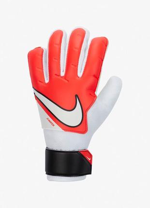 Воротарські рукавички nike nk gk match jr - fa20 білий,помаранчевий діт 8 (21,6 см)