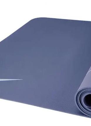 Килимок для йоги nike yoga mat 4 mm блакитний уні 61х172 см