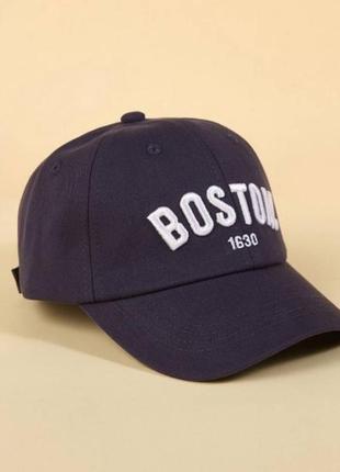 Кепка boston темно-синя