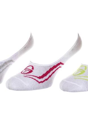 Шкарпетки sergio tacchini 3-pack білий жін 36-41