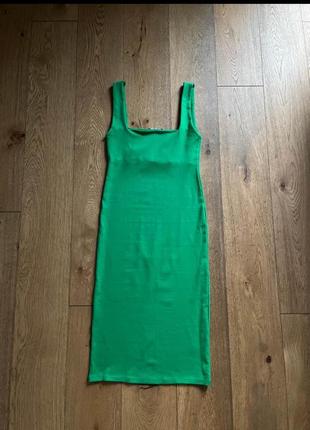 Зелена сукня zara2 фото