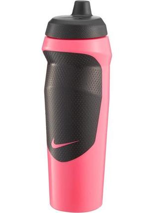 Пляшка nike hypersport bottle 20 oz рожевий,чорний уні 600 мл