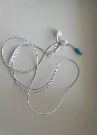 Навушники lighting iphone earpods