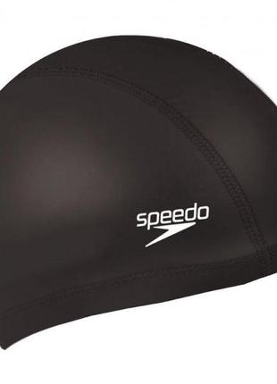 Шапка для плавання speedo pace cap au чорний уні osfm