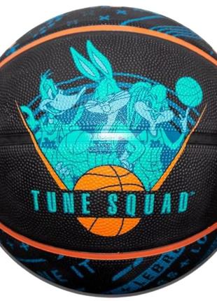 М'яч баскетбольний spalding space jam tune squad roster синій, чорний, мультиколор уні 7