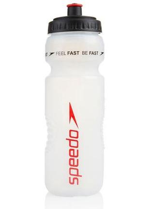 Пляшка speedo water bottle 800ml червоний уні osfm