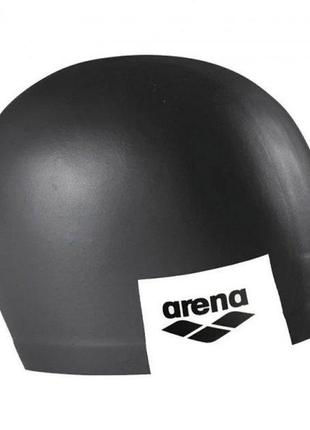 Шапка для плавання arena logo moulded cap чорний уні osfm