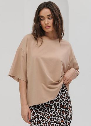 Акция свободная футболка oversize