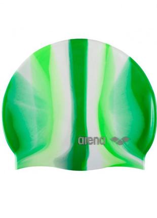 Шапка для плавання arena pop art лайм, зелений уні osfm