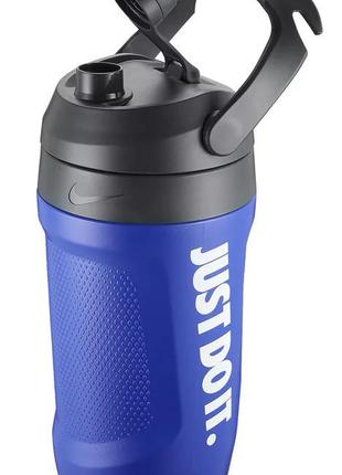 Пляшка nike fuel jug 64 oz синій, чорний уні 1894 мл