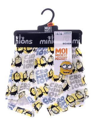 Труси-боксери minions noir - crominion prehistoire білий чол 6-8