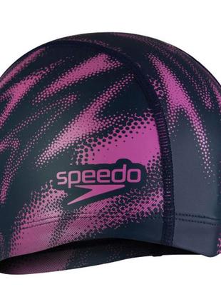 Шапка для плавання speedo boom ultra pace cap темно-синій, фіолетовий уні osfm