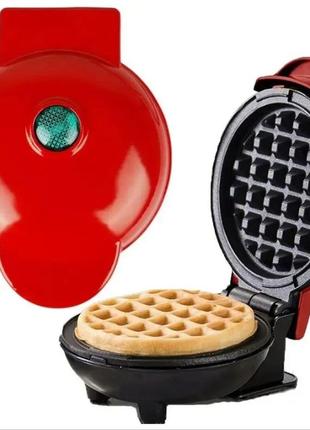 Вафельница мини для бельгийских вафель mini waffle Maker «d-s»