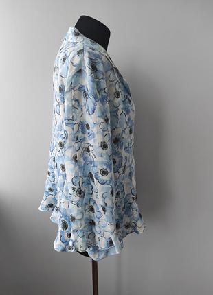 Льняной 100 % лен жакет 22 р от rowland's4 фото