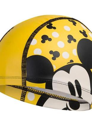 Шапка для плавання speedo mickey mouse prt pace cap ju жовтий, чорний діт osfm