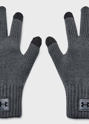 Рукавички ua halftime gloves сірий чол l/xl