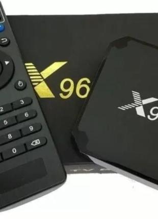 Приставка smart tv box x96 mini 4-ядерная 2 гб/16 гб андроид 7.1.2,&nbsp;смарт тб бокс&nbsp;на android х96 мини&nbsp;s905w key