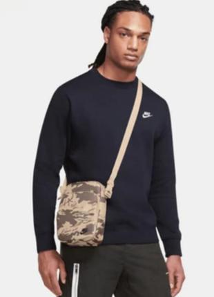 Сумка через плече nike nk heritage crossbody - camo