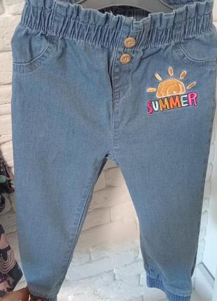 Сарафан джинси літні 18-24м 92см5 фото