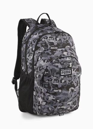 Рюкзак puma academy backpack 19l сірий уні 20x37x30 см