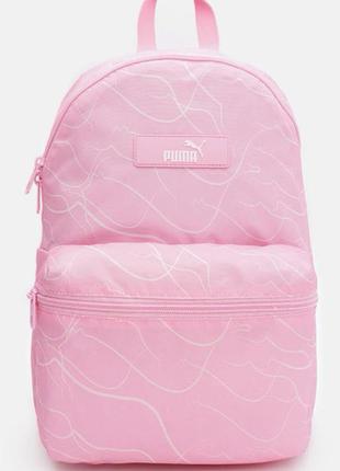 Рюкзак puma core pop backpack 12l рожевий жін 25x12x35 см