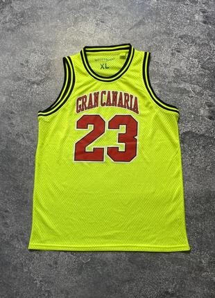 Баскетбольная майка gran canaria 23