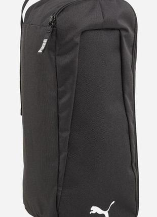 Сумка puma teamgoal shoe bag 10l чорний уні 16x14x39 см