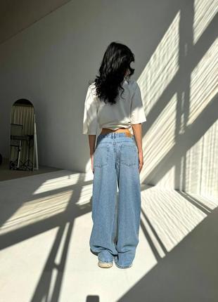 Джинсы со стразами