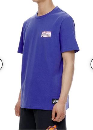 Puma x the hundreds - royal blue slogan short sleeve футболка колаб