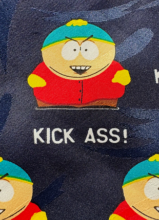 Вінтажна мерч краватка south park з еріком картманом