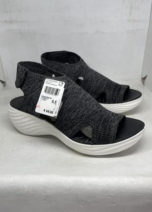 Босоніжки жіночі ( оригінал) clarks marin sail black 26159924