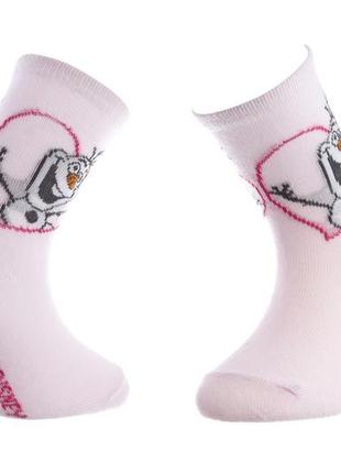 Шкарпетки frozen olaf рожевий діт 19-22 арт 43890747-7